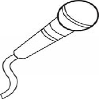 Microphone clipart free.