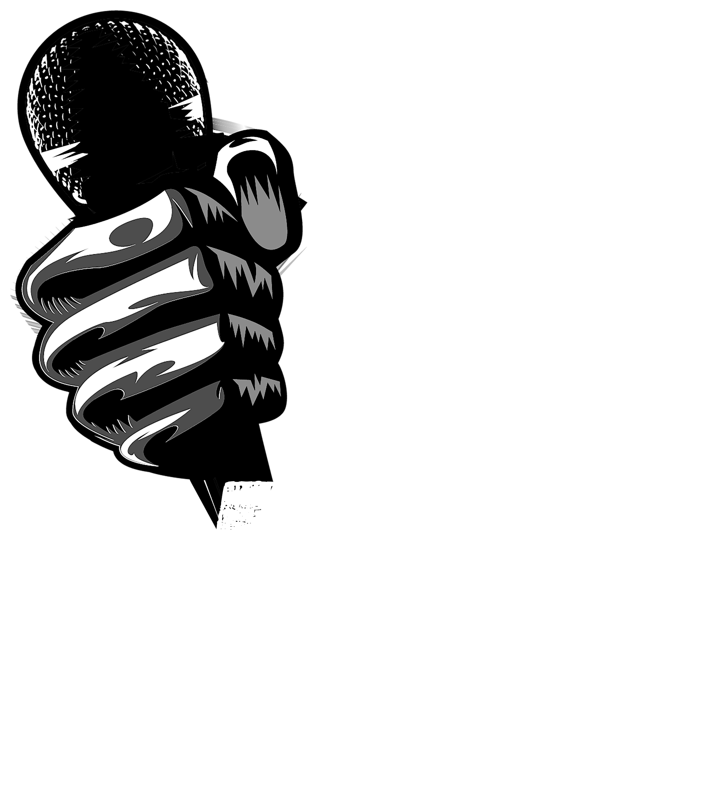HD Microphone Clipart Rapper