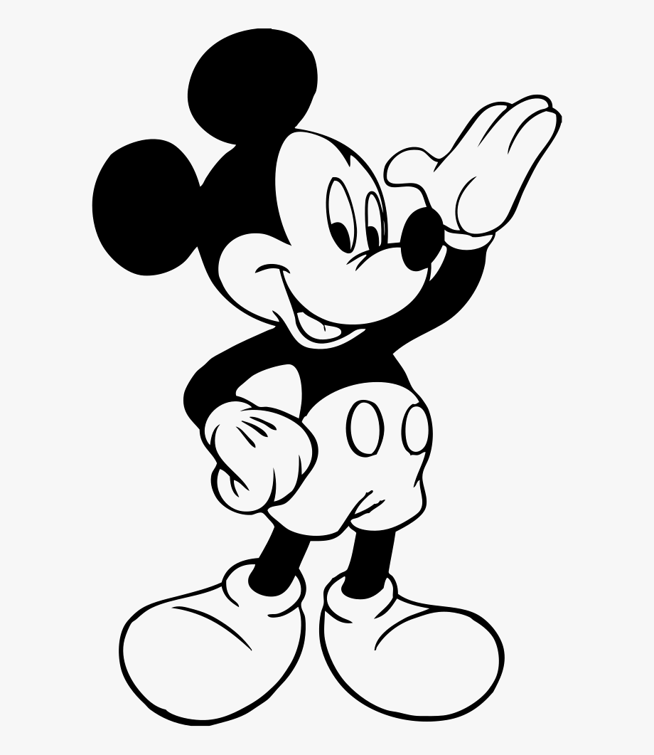 Mickey Mouse Svg Icon Free