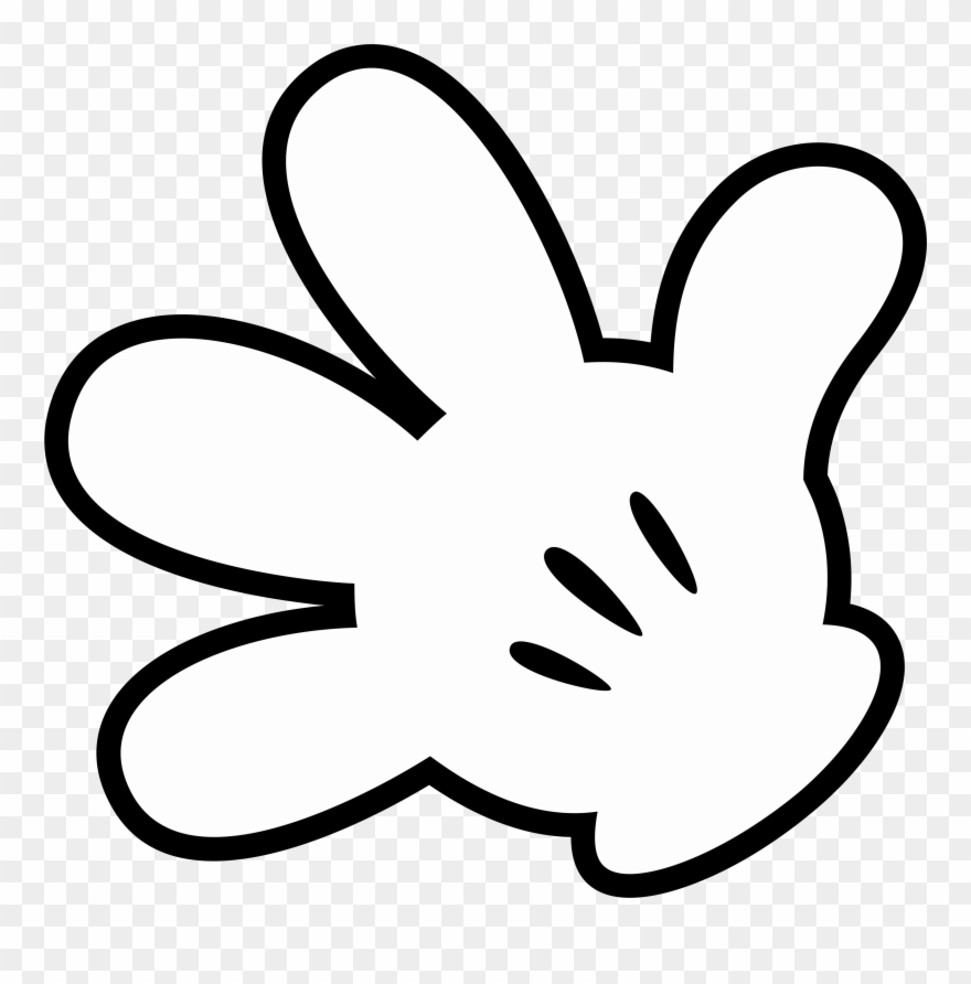 Mickey Hand Clip Art How To Make