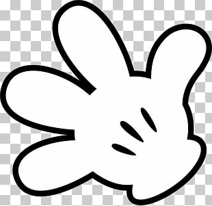 mickey mouse glove clipart disney