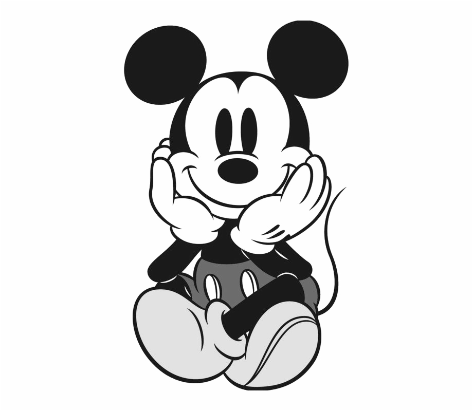 Art Cute Black And White Disney Cool Cartoon Mickey