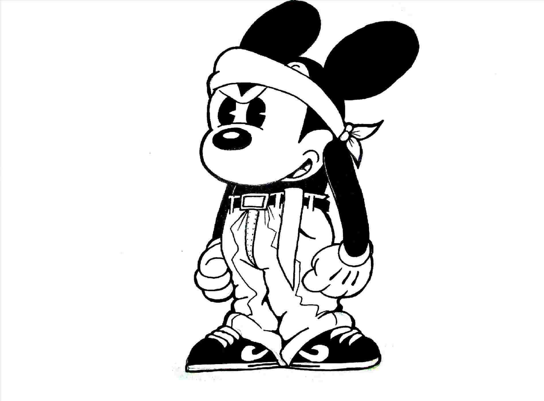 Gangster mickey mouse.