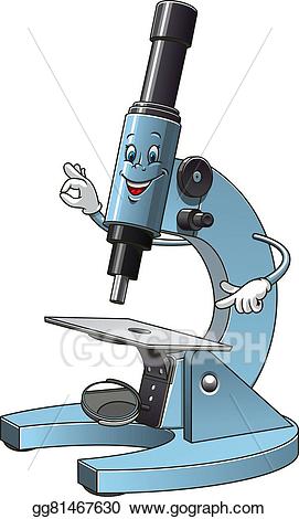 Vector illustration microscope.
