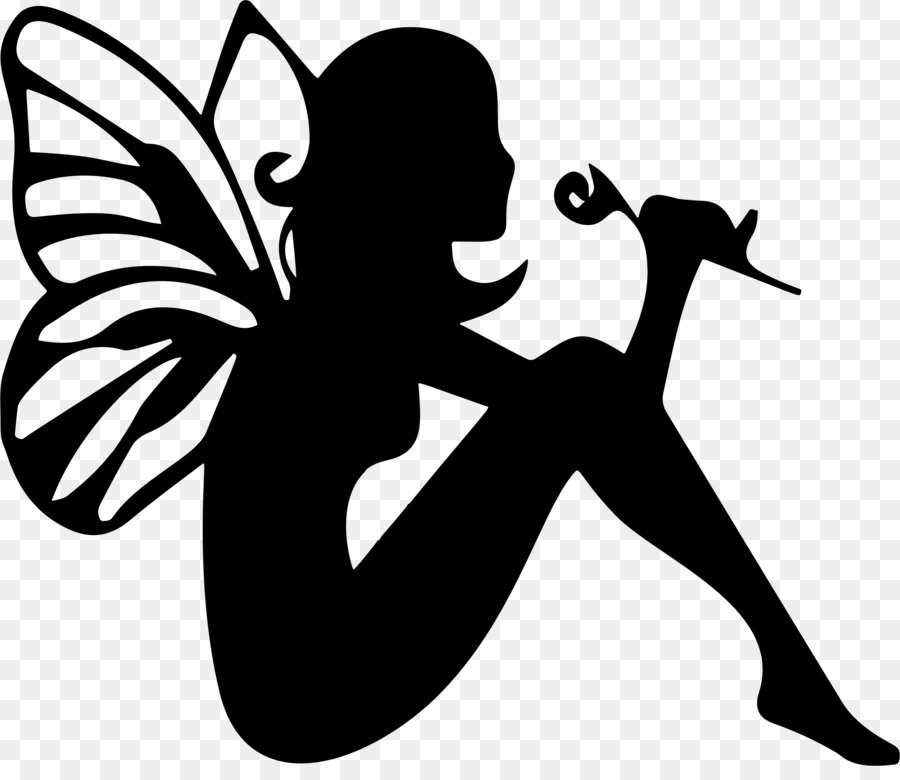 Free Child Fairy Silhouette, Download Free Clip Art, Free
