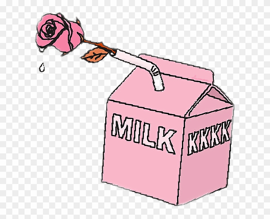 Milk rose cigarette.
