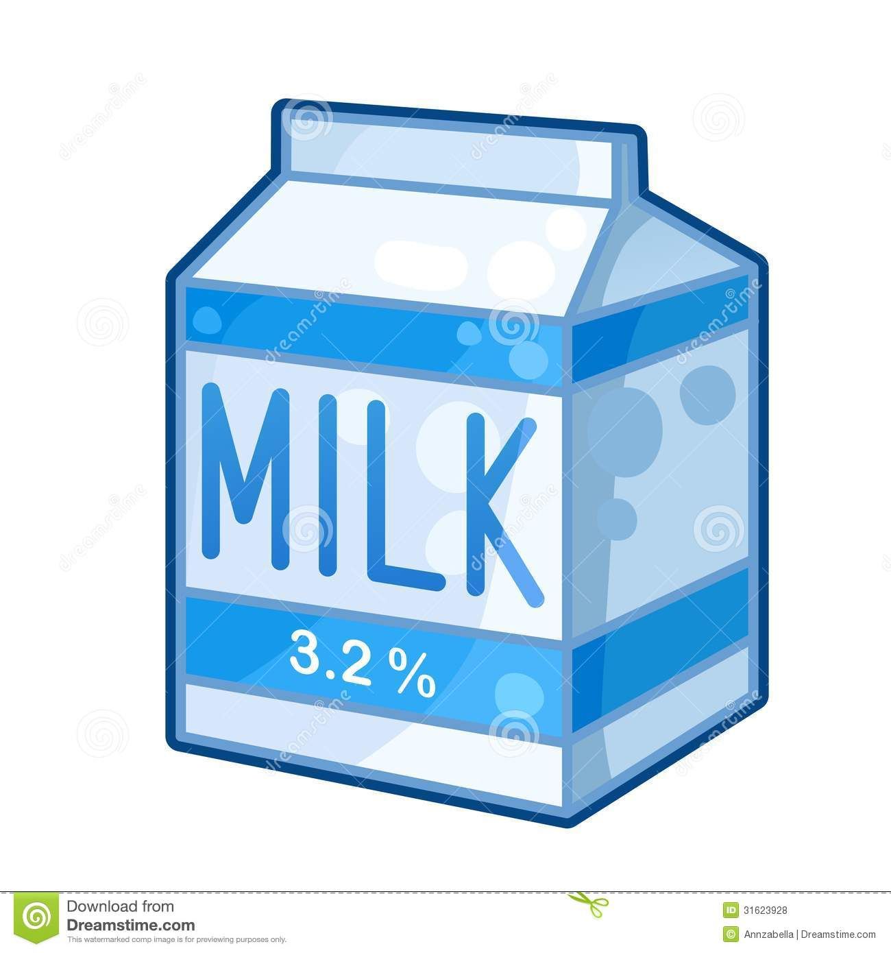 Milk carton cartoon