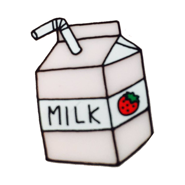 Cute milk carton