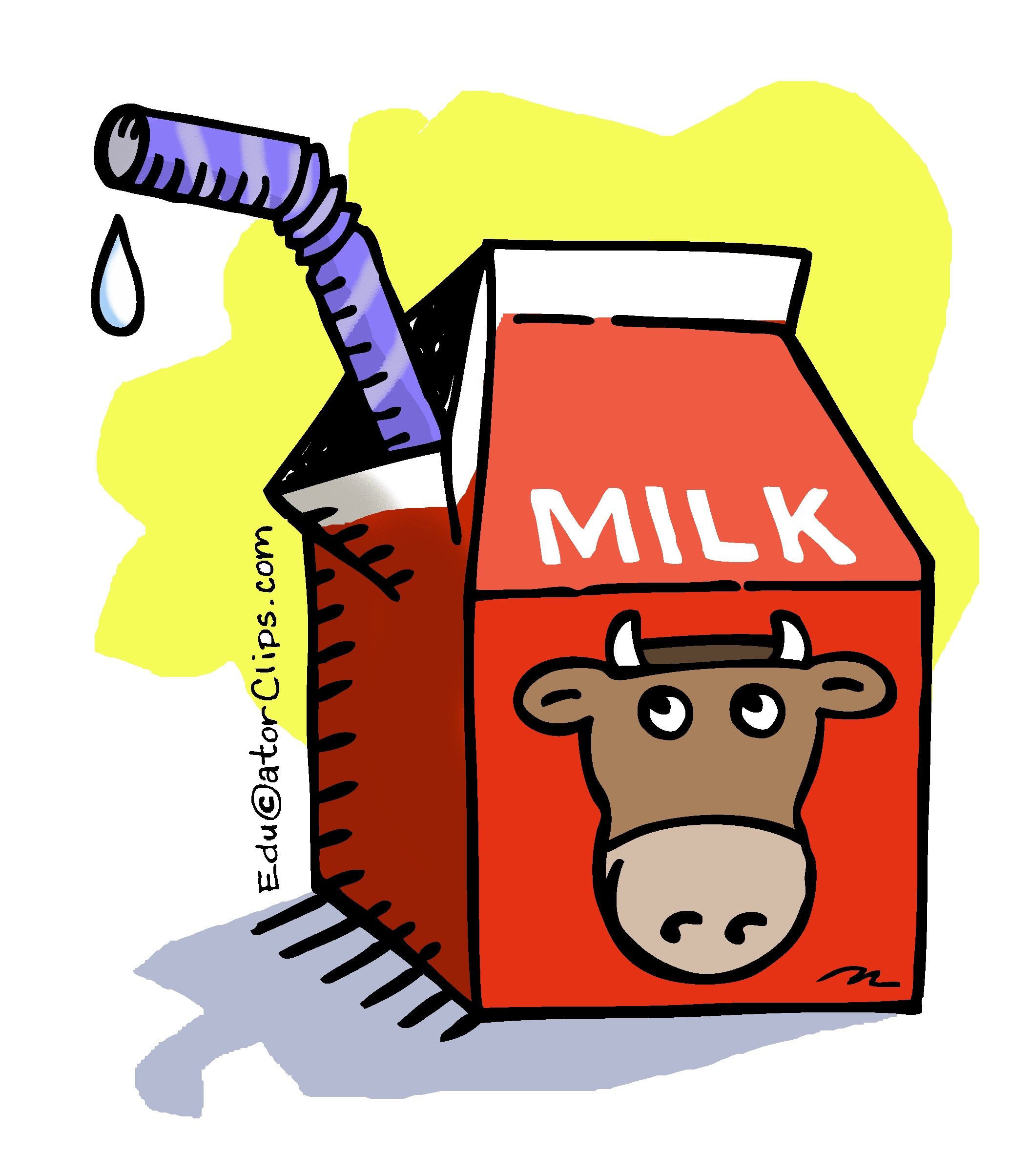 Milk carton clip.