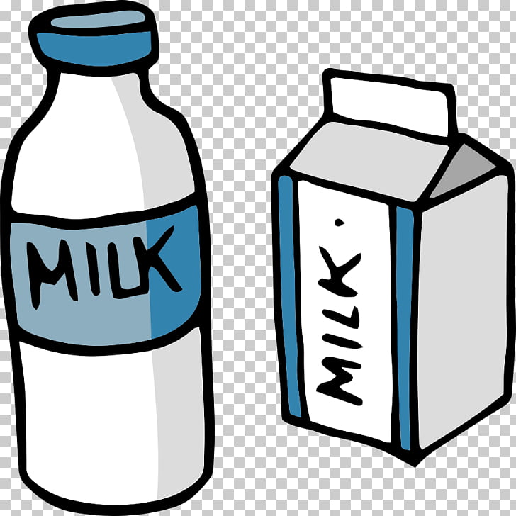 Kefir milk bottle.