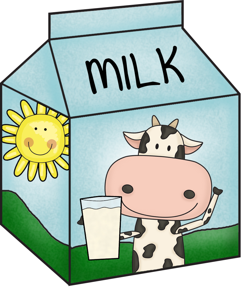 Clipart of Milk Carton free image