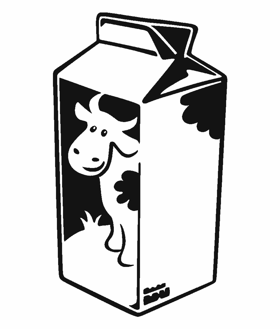 Milk Carton Clipart Pastel