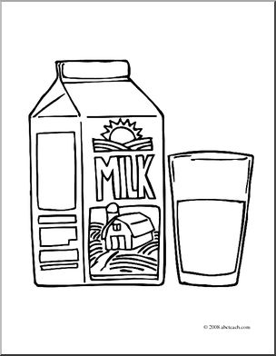 Clip art milk.