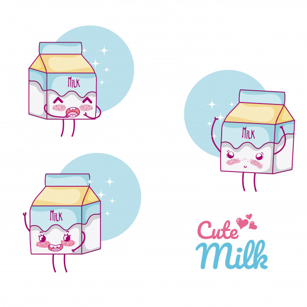 Milk Clipart cute