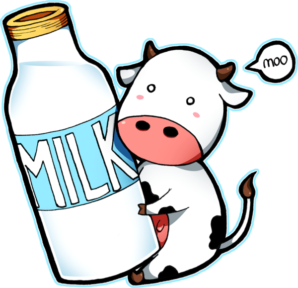 Clipart milk cute, Clipart milk cute Transparent FREE for