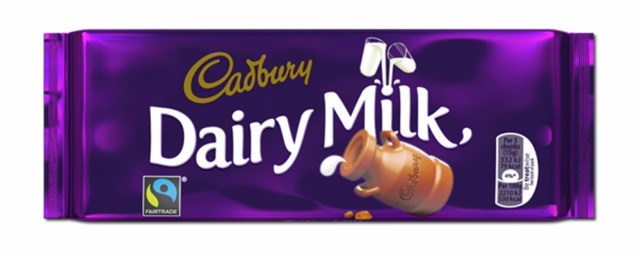 Cadbury dairy milk.