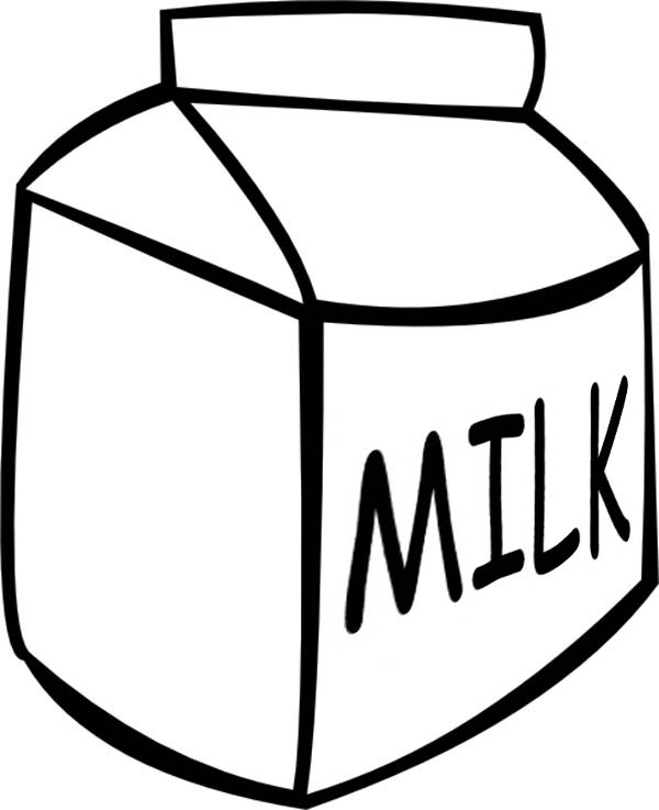 Gallery For How To Draw Milk Carton