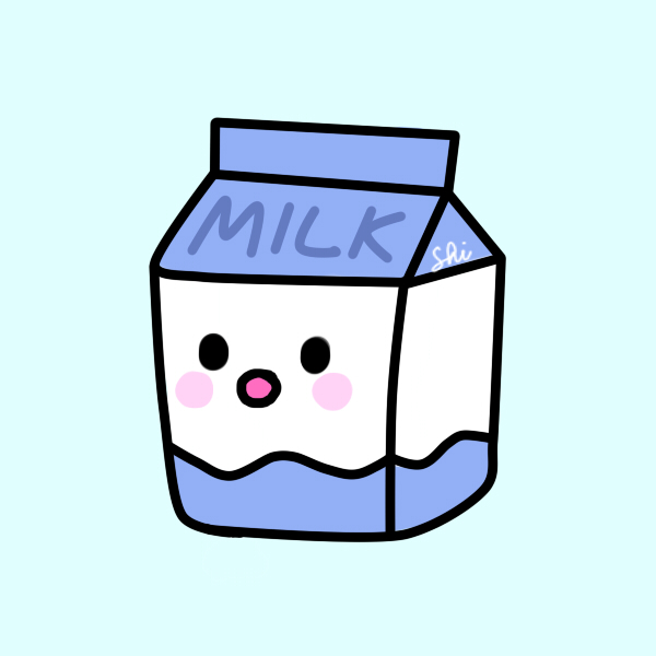 Kawaii Milk by CoolPandaGirl