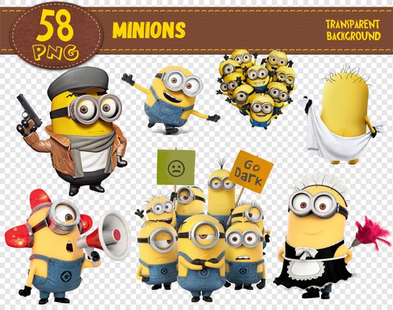 Minions Clipart, Minions characters, Minions png, printable