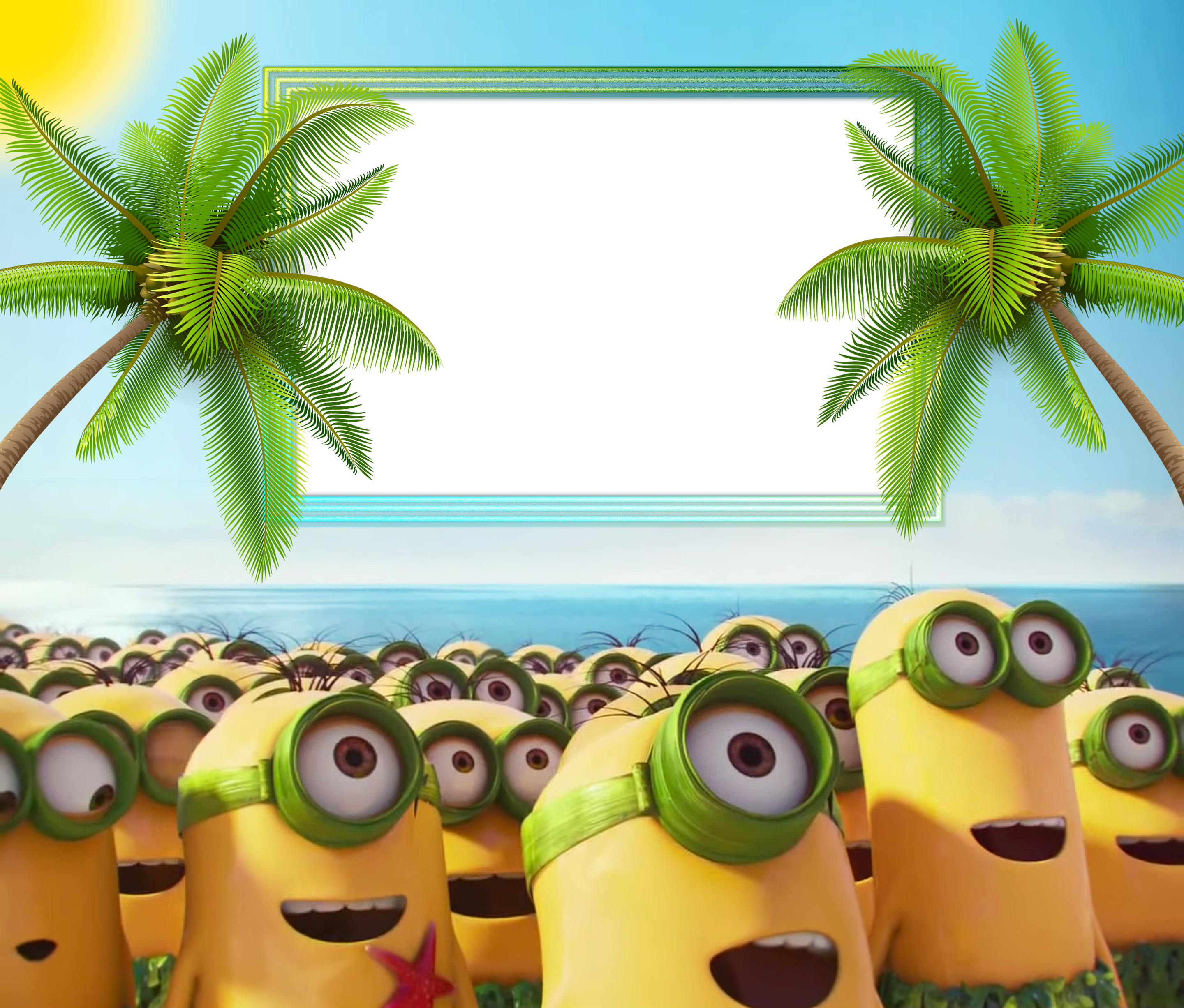 Minions clipart summer, Minions summer Transparent FREE for