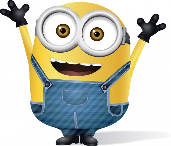Minion toy vector despicable me Free vector in Encapsulated