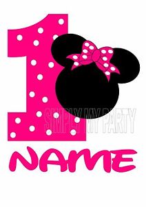 Minnie mouse 1st.