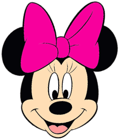 minnie mouse clipart face