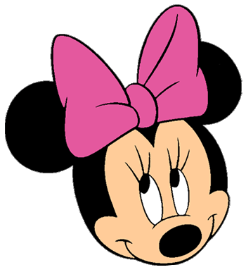 Minnie mouse head.