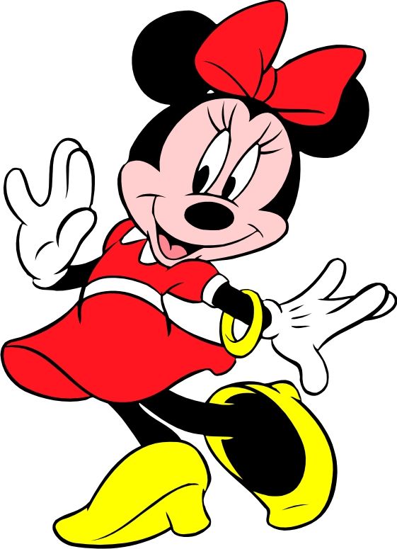 Minnie mouse high resolution clipart