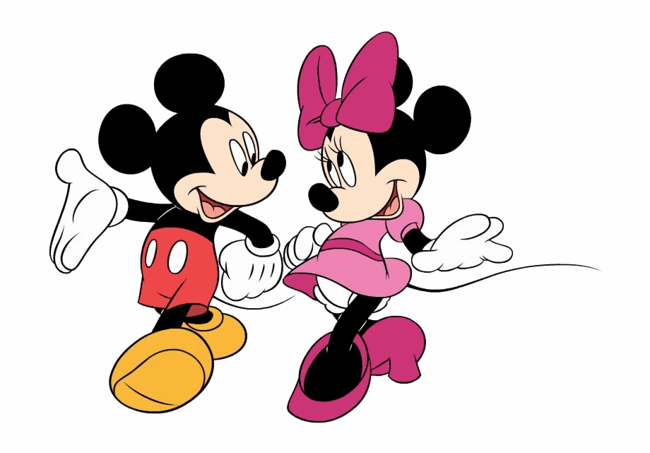 Mickey mouse and.