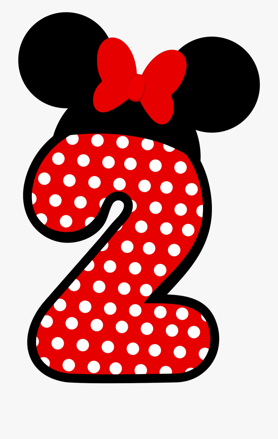 Minnie Mouse Clipart Number One