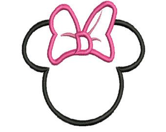 Mouse Bow Clip Art Printable Disney Mickey Mouse Ears Minnie