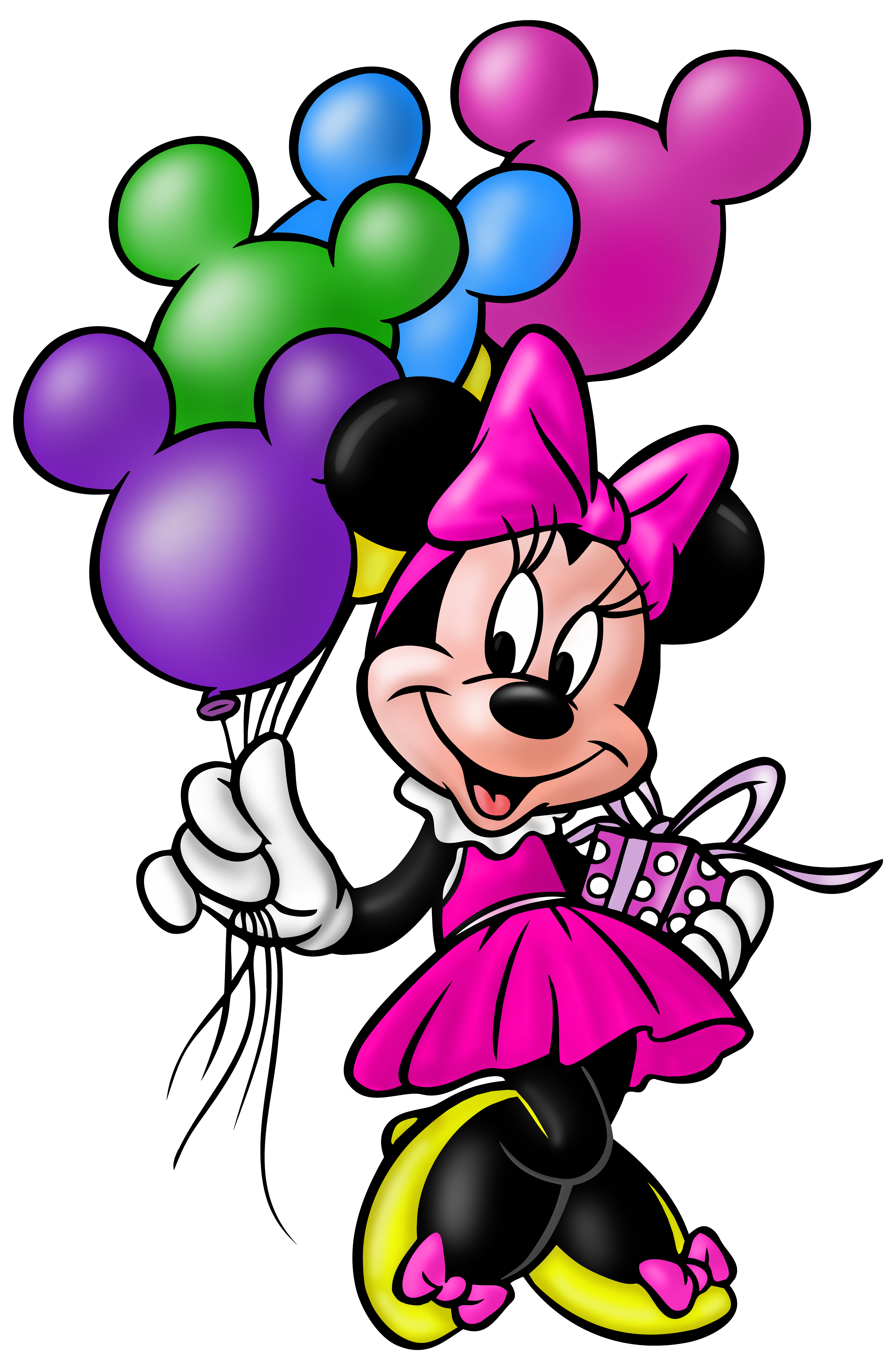 Minnie Mouse Transparent PNG Clip Art Image