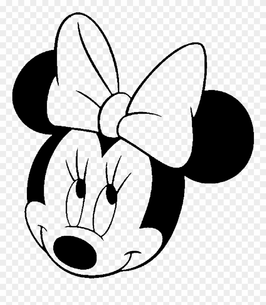 minnie mouse clipart simple