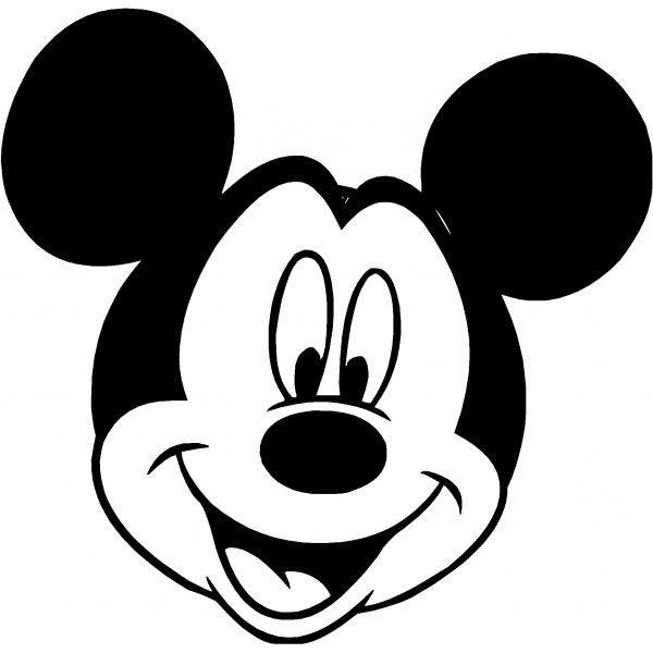Mickey Mouse Clip Art Silhouette Clipart Panda Free Clipart