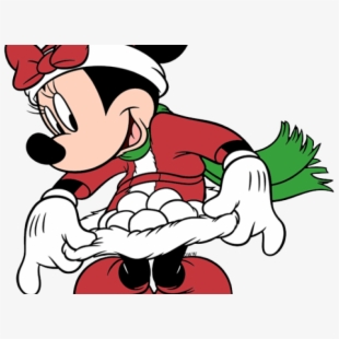 Snow Clipart Minnie Mouse