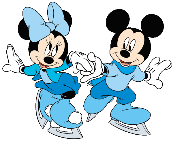 minnie mouse clipart winter