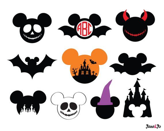 Mickey Halloween SVG,Mickey Halloween Vector,Mickey