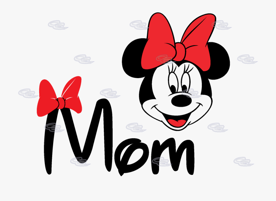 minnie mouse ears clipart mom