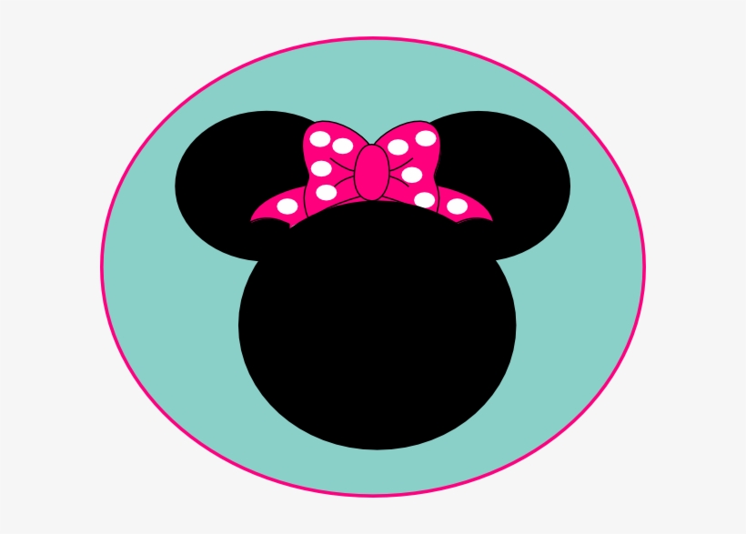 Pink mouse bow.