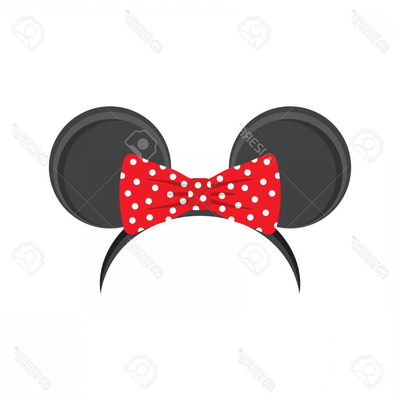 Mickey Mouse Ears Vector