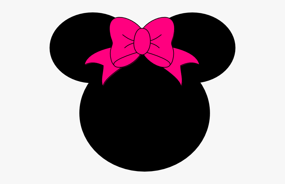 Minnie Mouse Bow No Dots Clip Art At Clker Com Vector