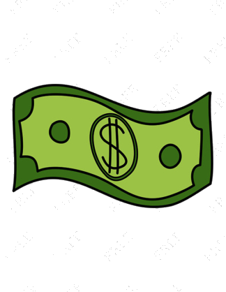 Money Paper Clipart Cartoon Vector Images Transparent Png