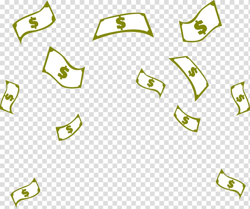 Banknotes illustration money.