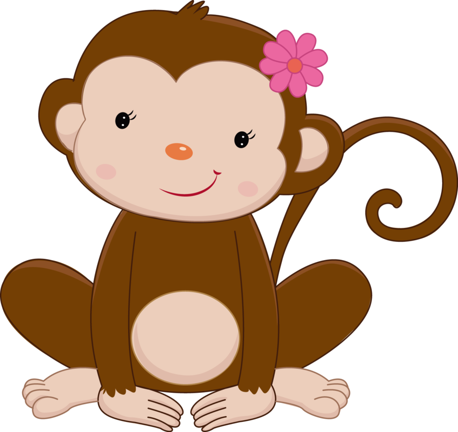 Monkey clipart baby shower, Monkey baby shower Transparent