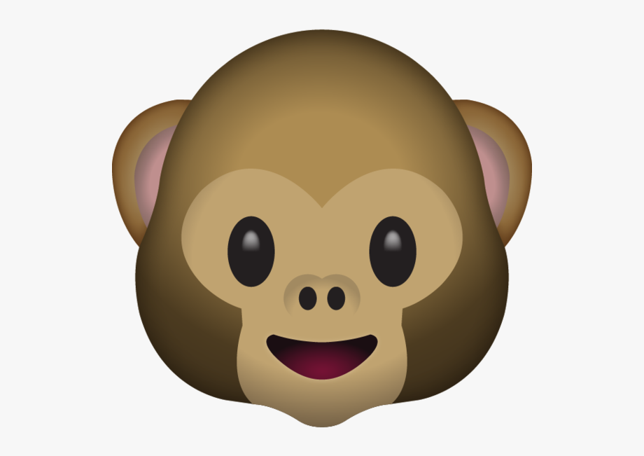 Monkey face png.