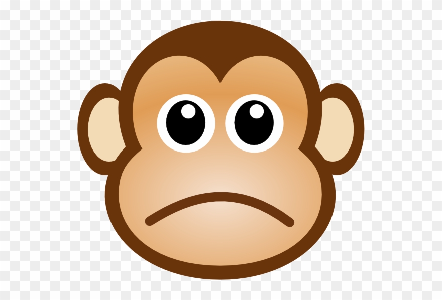 Sad monkey clip.