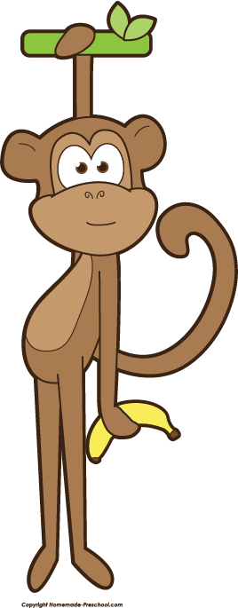 monkey clipart simple