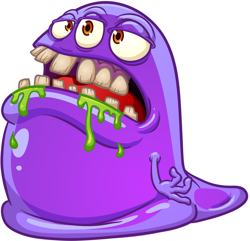 Germs clipart monster.