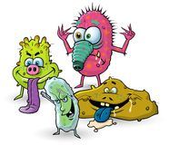 Germs viruses bacteria.